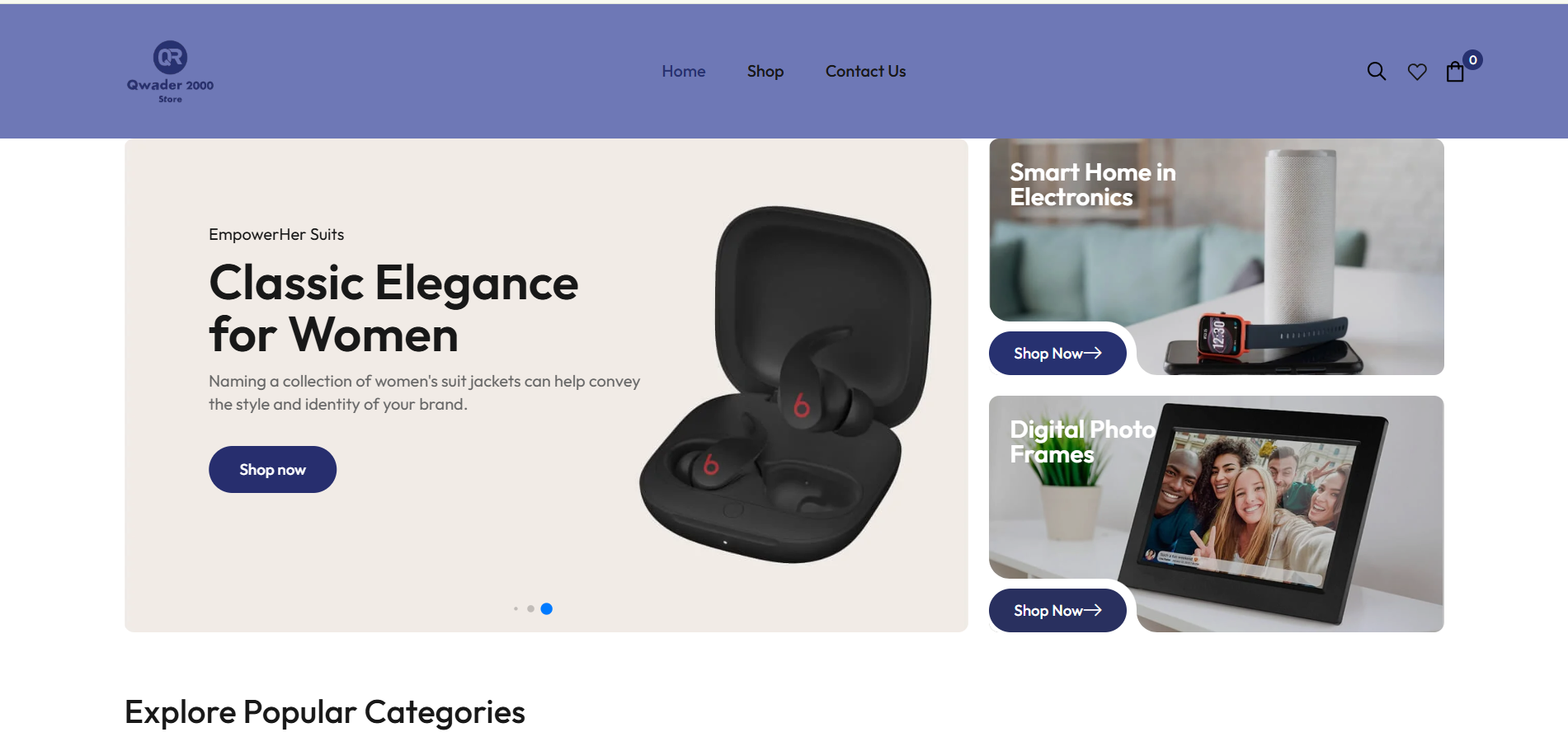 متجر إلكتروني لبيع الموبايلات باستخدام WordPress وWooCommerce