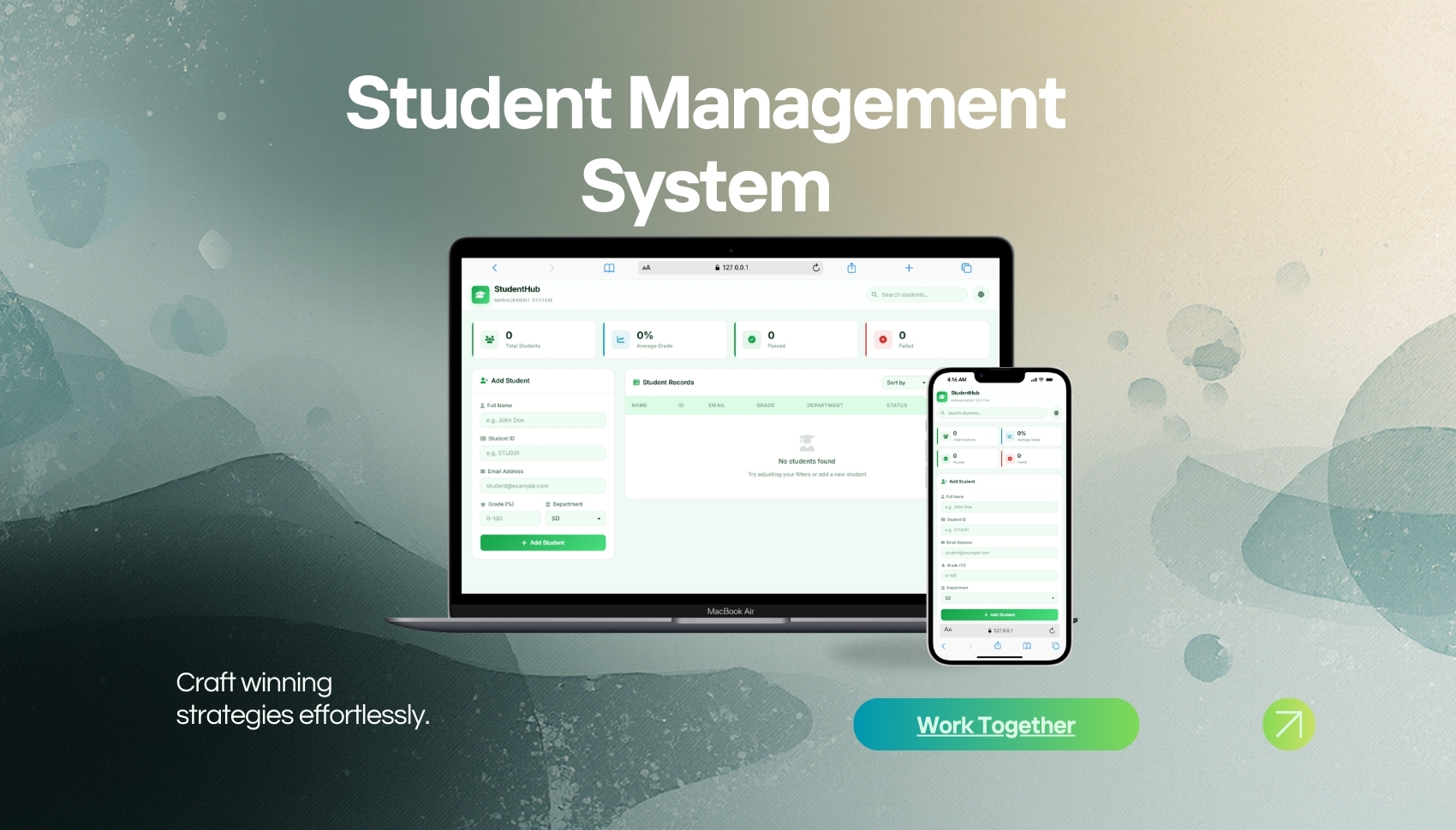 نظام إدارة الطلاب (Student Management System)