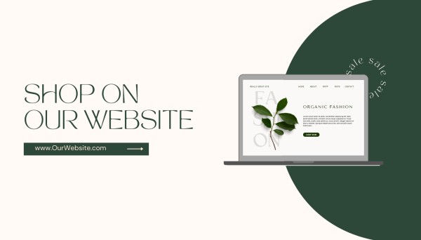 صفحة هبوط (Organic Fashion Landing Page)