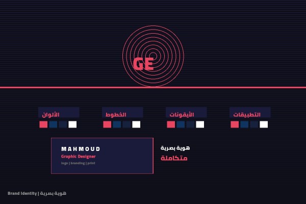 تصميم هوية بصرية متكاملة لشركة ناشئة