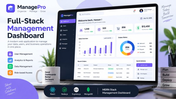 Full-Stack Management Dashboard