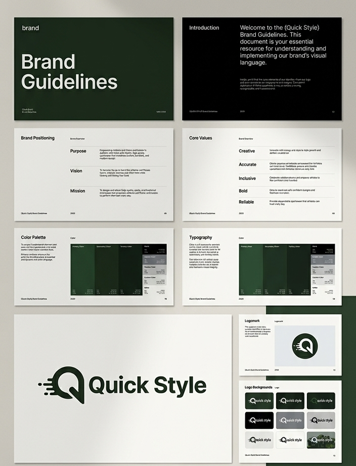 Quick Style | Fashion Brand Visual Identity