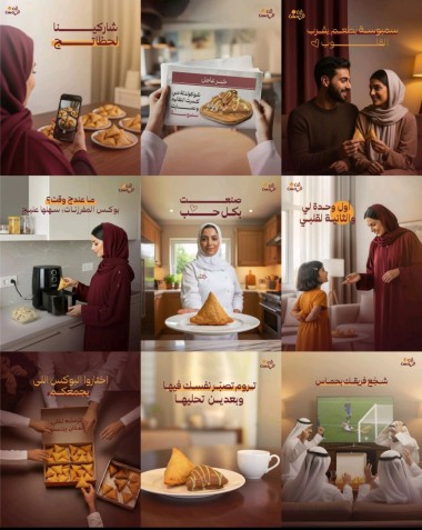 تصاميم سوشيال ميديا متنوعة