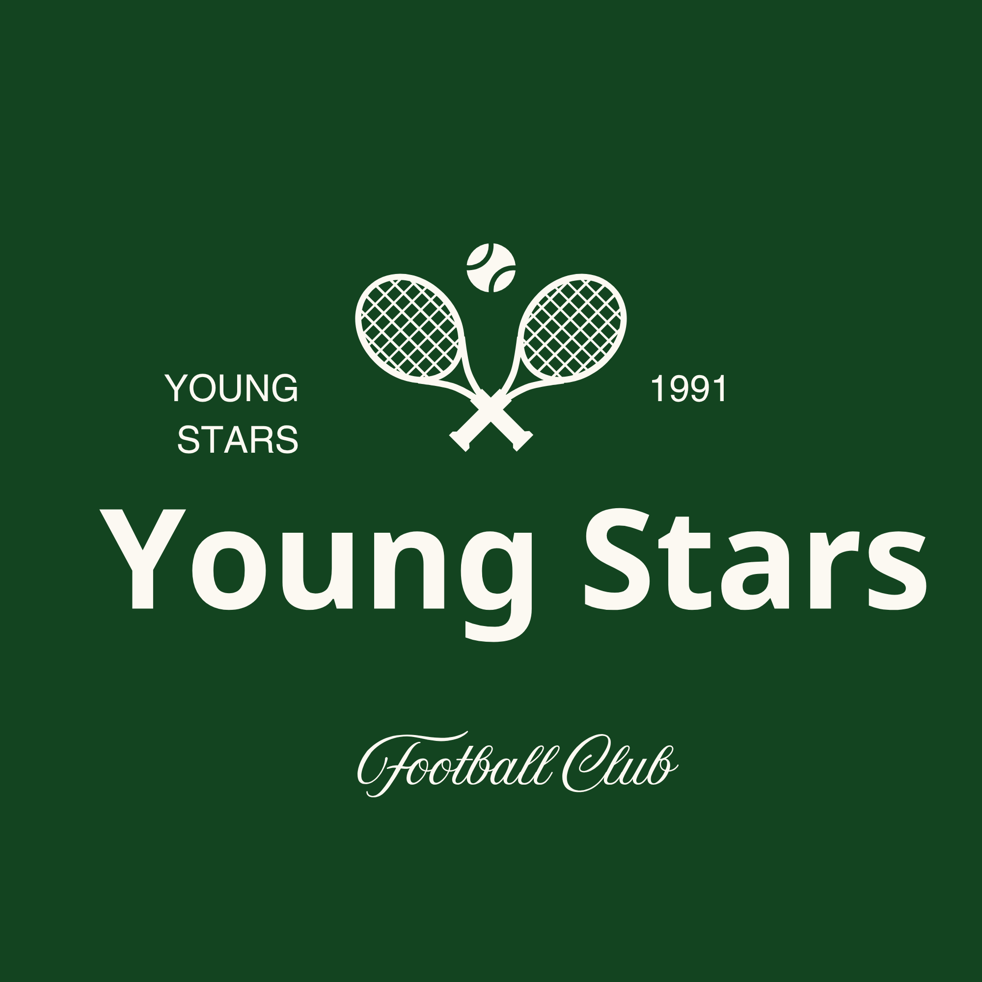 الهوية البصرية لنادي "Young Stars Football Club"