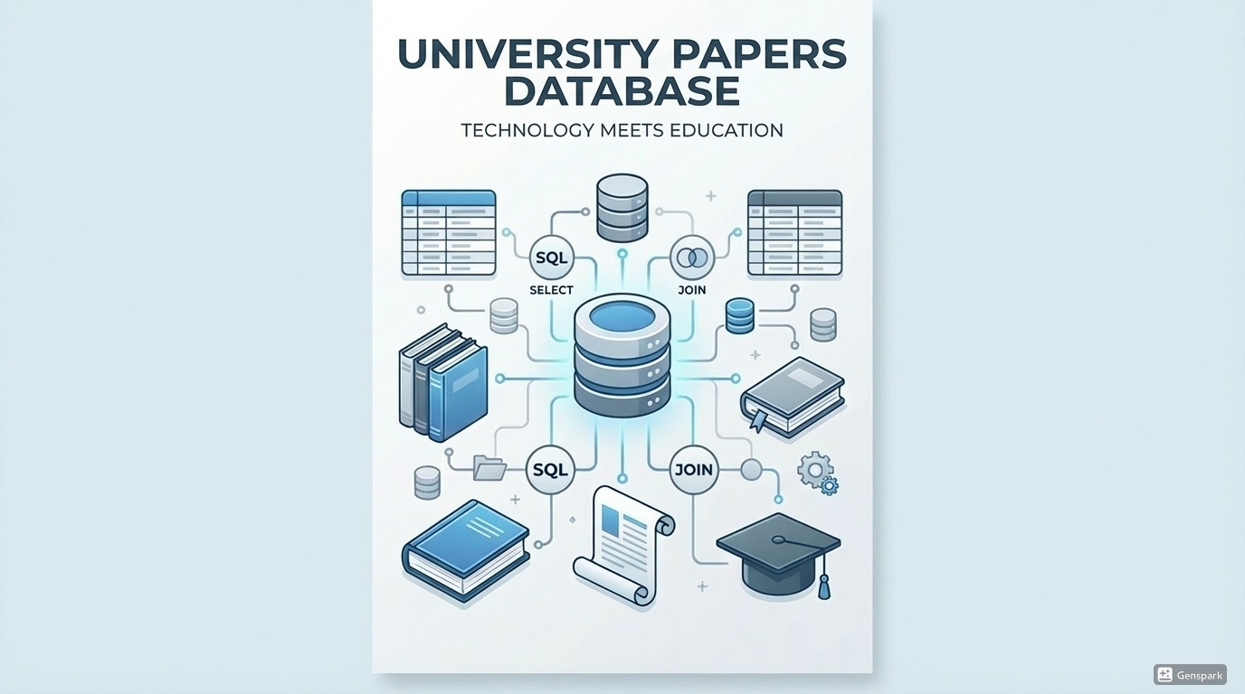 قاعده يبانات للتقارير الجامعيه