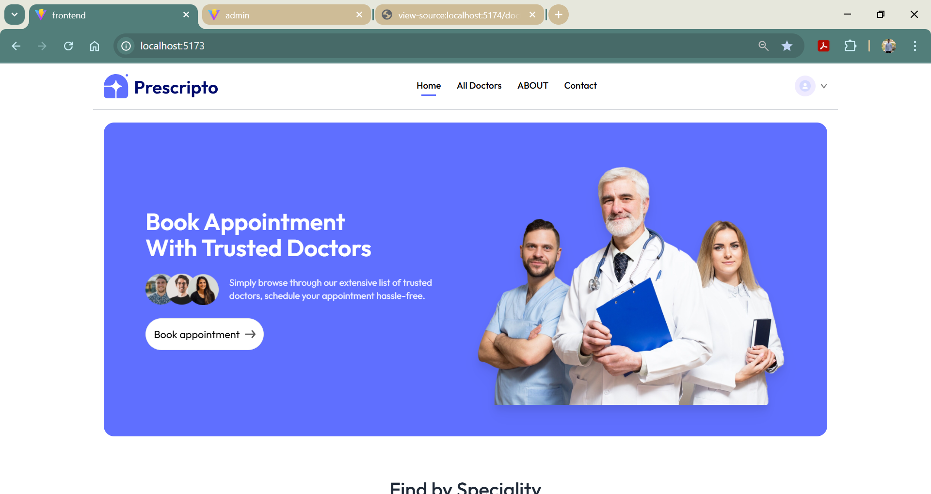 منصة حجز المواعيد الطبية - Full Stack Doctors