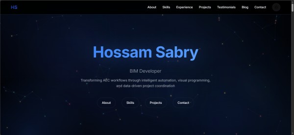 تطوير موقع Portfolio شخصي تفاعلي باستخدام React و Tailwind