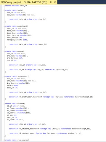 تحليل بيانات باستخدام sql واستخراج تقارير متقدمه لدعم اتخاذ القرار