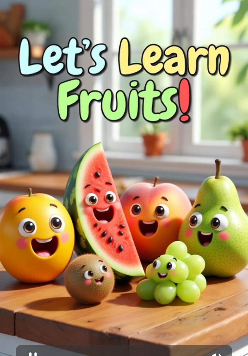 Let's learn Fruits