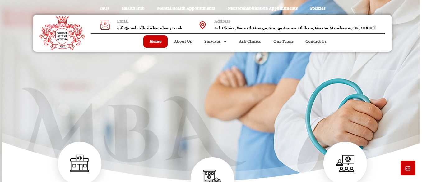 موقع Medical British Academy