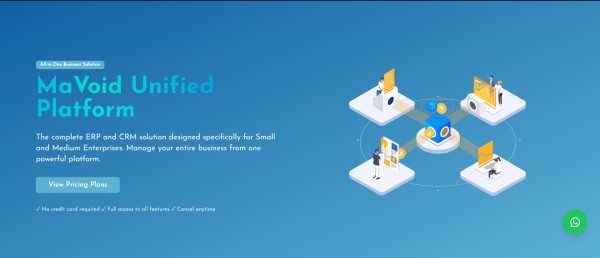 نظام MaVoid ERP لإدارة موارد الشركات