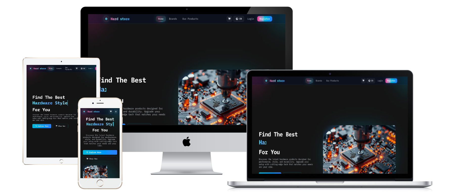 HardStore - E-commerce Platform