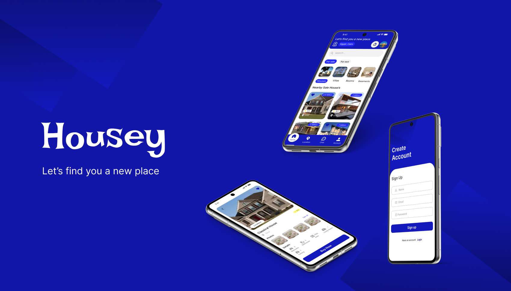 تصميم UI/UX لتطبيق تأجير غرف ومستودعات