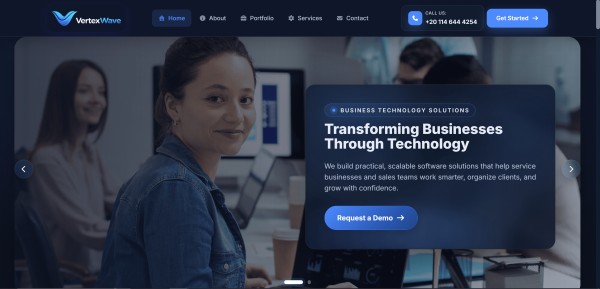Verex Wave Pro — Enterprise Technology Services Platform