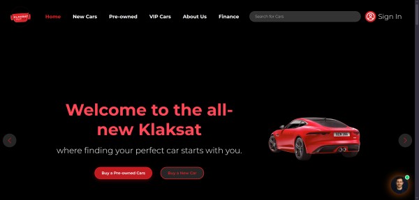 •Klaksat Auto — Automotive Marketplace & Financing Platform