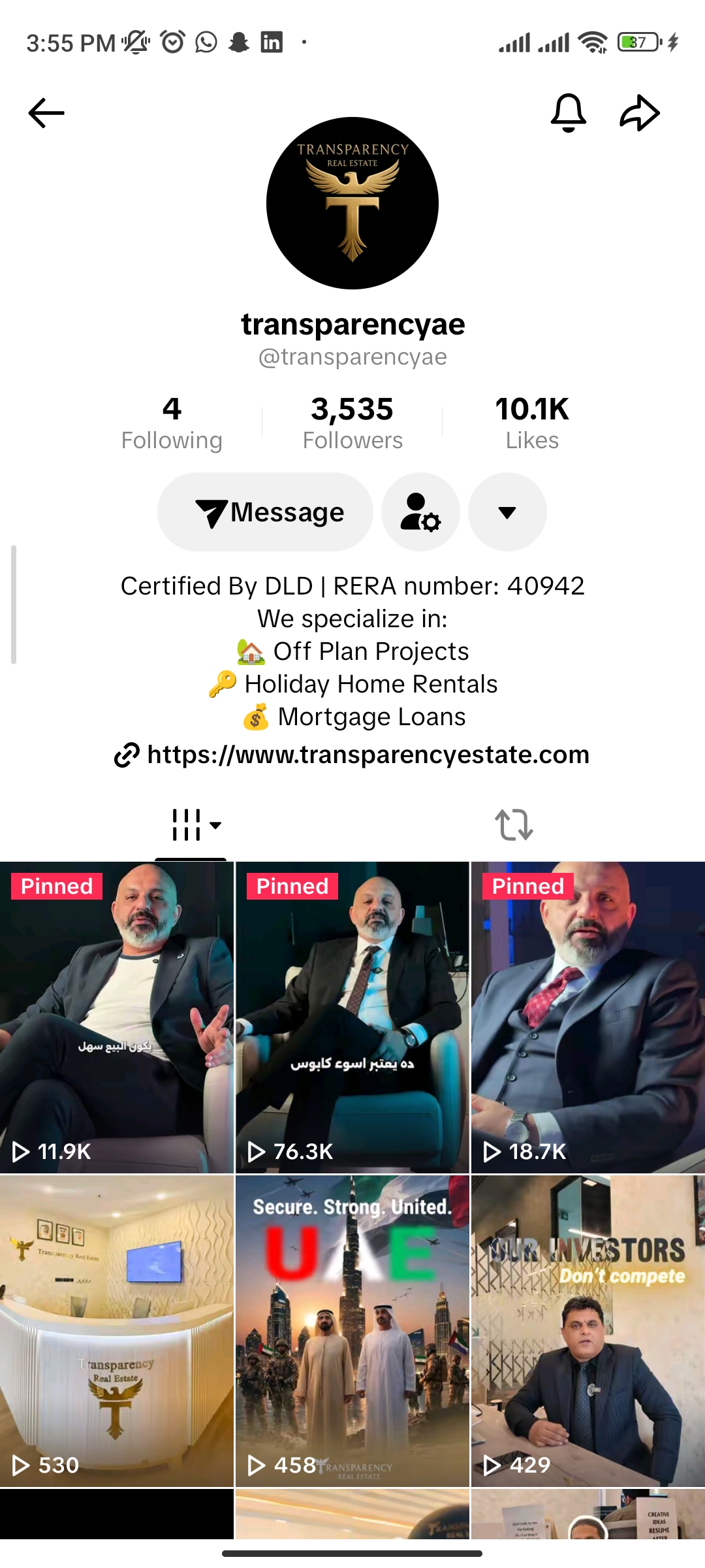 كتابة محتوى واستراتجية كاملة لشركة tranceperancey