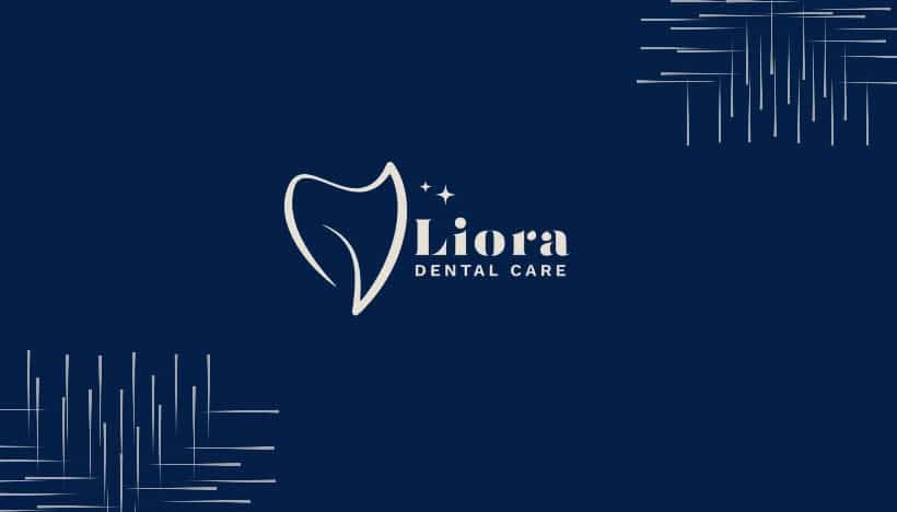 تصميم هوية بصرية لعيادة اسنان مركز Liora