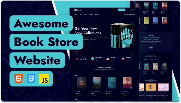 تصميم هويه لموقع Books