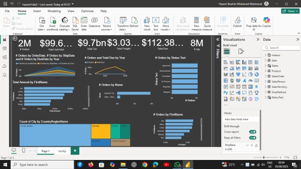 Sales Operations & Order Fulfillment Performance Dashboard