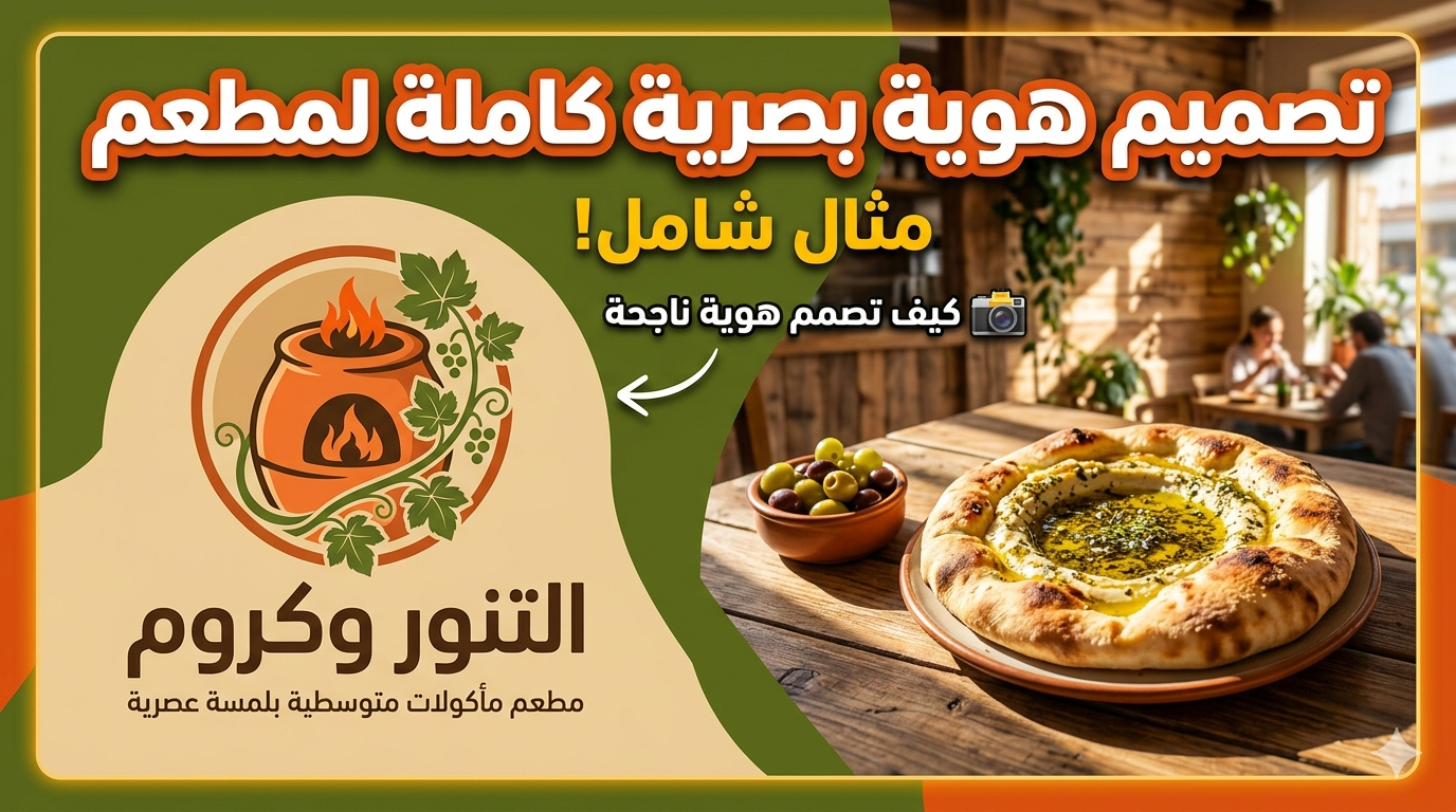 الاسم: "تَنُّور وكروم" (Tannour & Vine). ​التخصص: مأكولات متوسطية بلمسة عصرية (من حوض البحر المتوسط). ​الجمهور المستهدف: الشباب، العائلات، ومحبو الأجواء الهادئة والراقية.