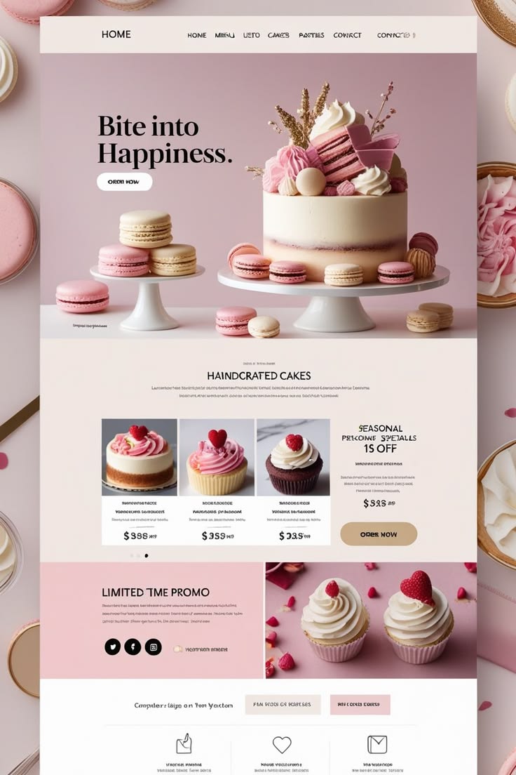 تصميم landing page