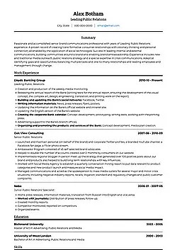 إنشاء CV ATS
