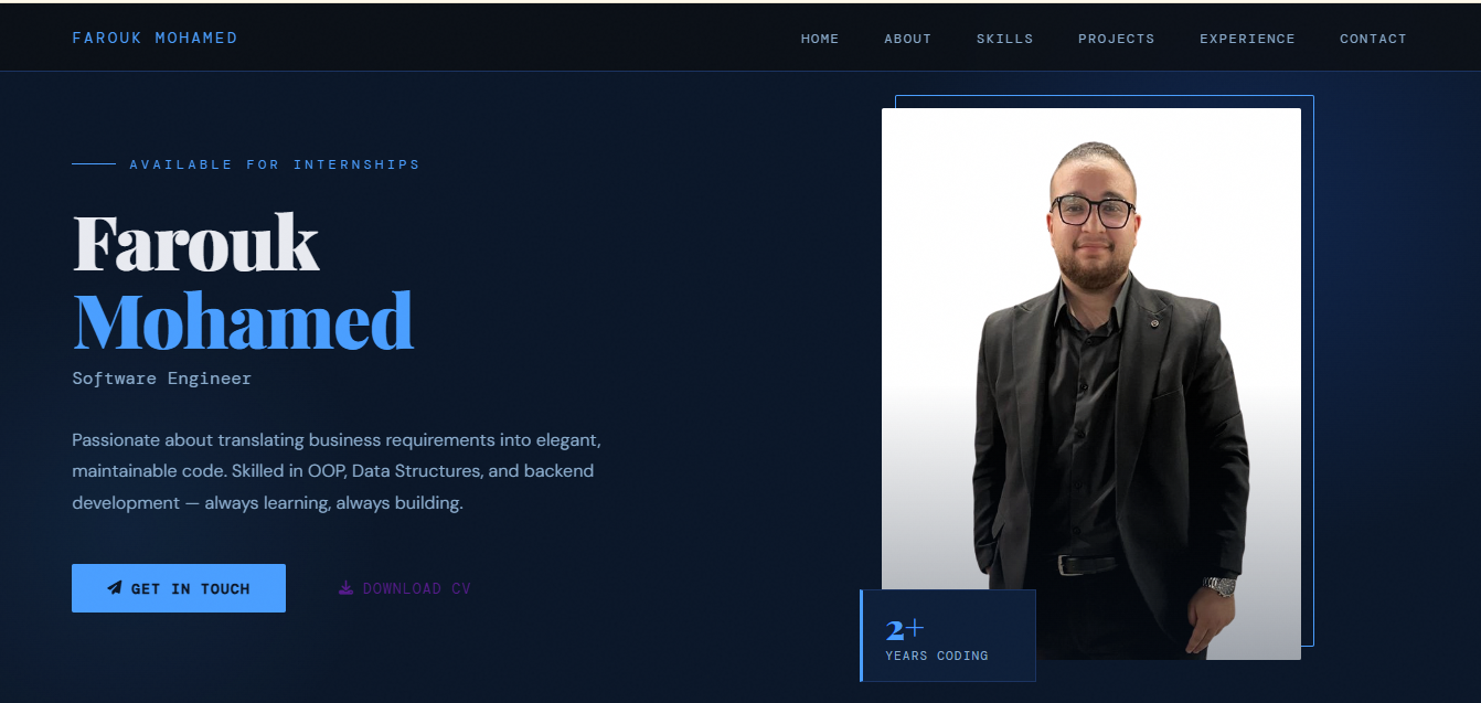 Portfolio professional
