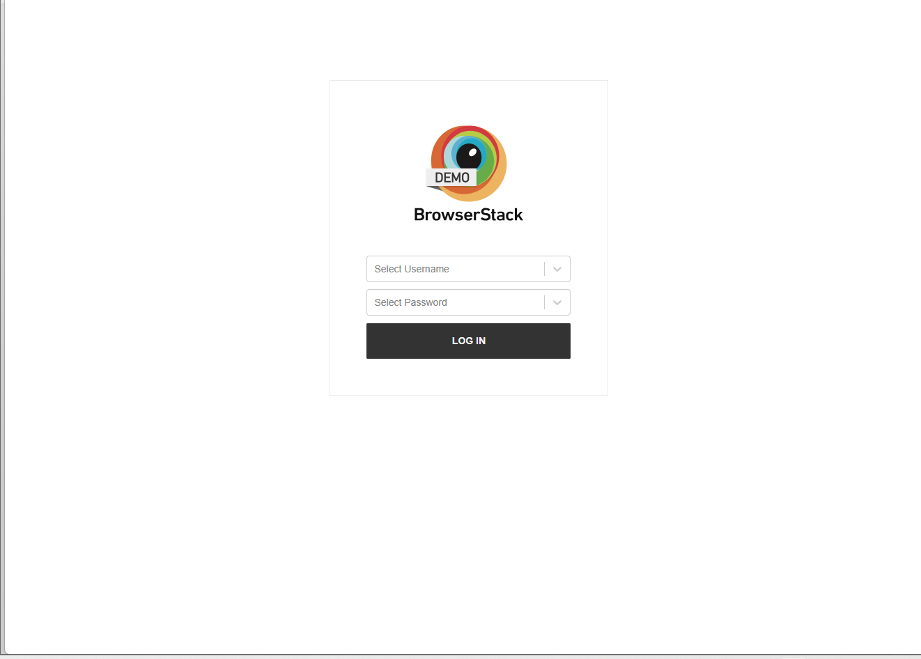 تحليل واختبار وظيفة تسجيل الدخول (Login Testing) واكتشاف العيوب في موقع BrowserStack Demo