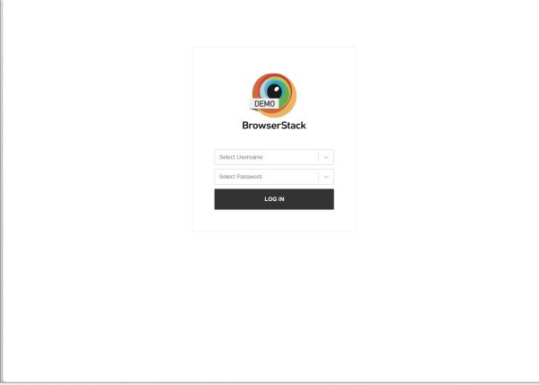 تحليل واختبار وظيفة تسجيل الدخول (Login Testing) واكتشاف العيوب في موقع BrowserStack Demo