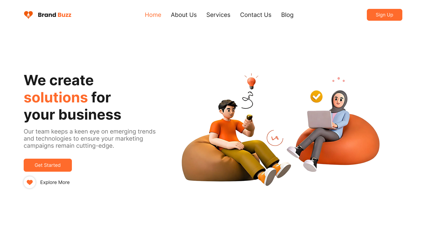 Landing Page ( صفحه هبوط )