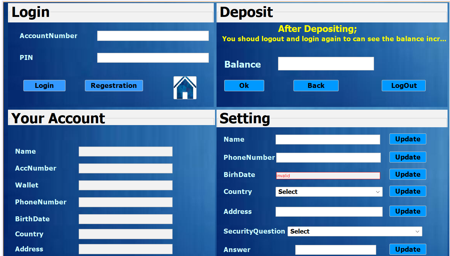 Bank Manegement System