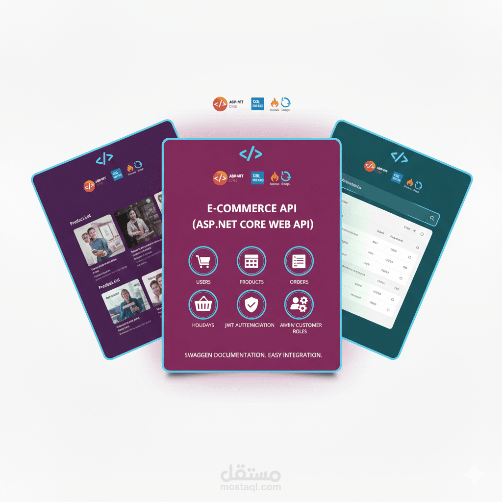 متجر الكترونى (Back-End)