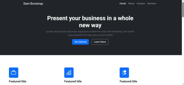 تطوير صفحة تعريفية احترافية (Landing Page) ومتجاوبة مع جميع الشاشات