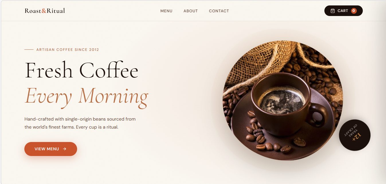 Roust & Ritual Coffeeshop