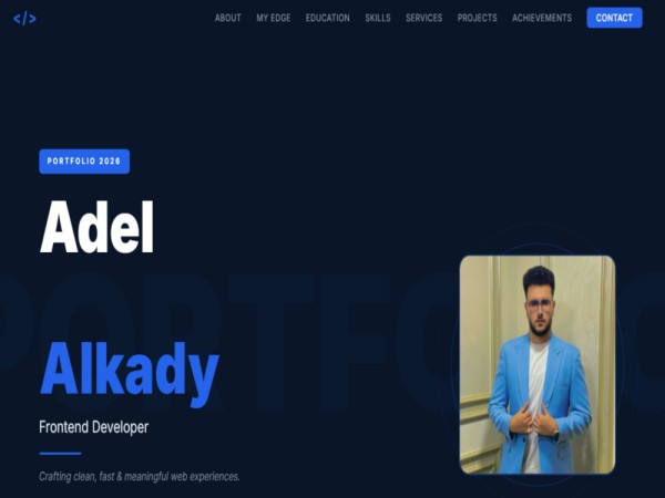 Modern Responsive Portfolio Website