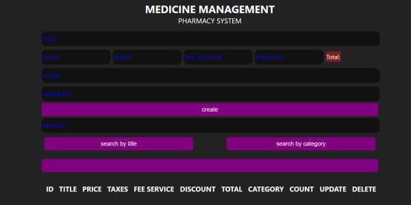 product management system