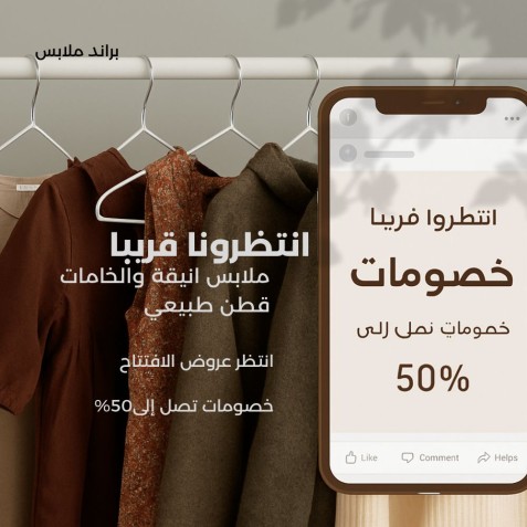 تصميم لمبلابس