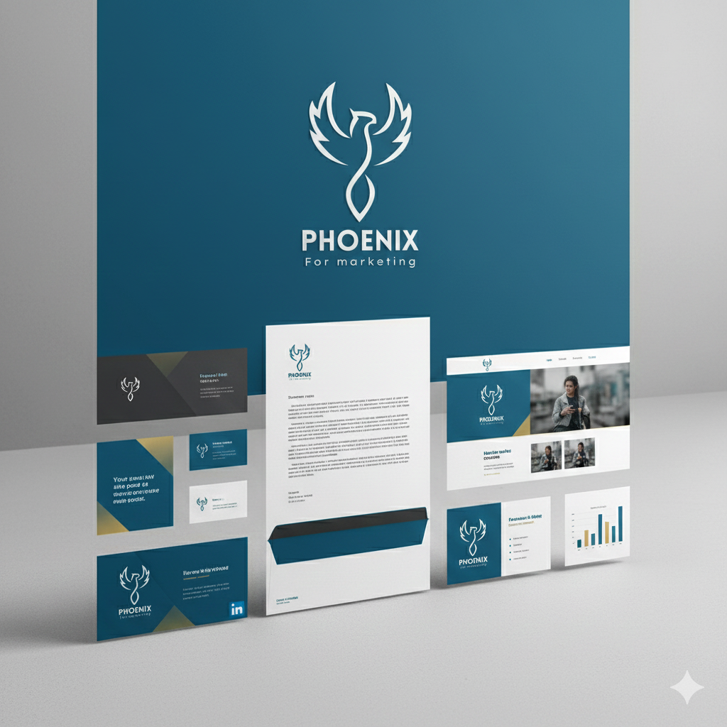 تصميم هوية بصرية كاملة