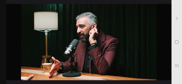 مونتاج فيديو بودكاست احترافي وتعديل ألوان سينيمائية